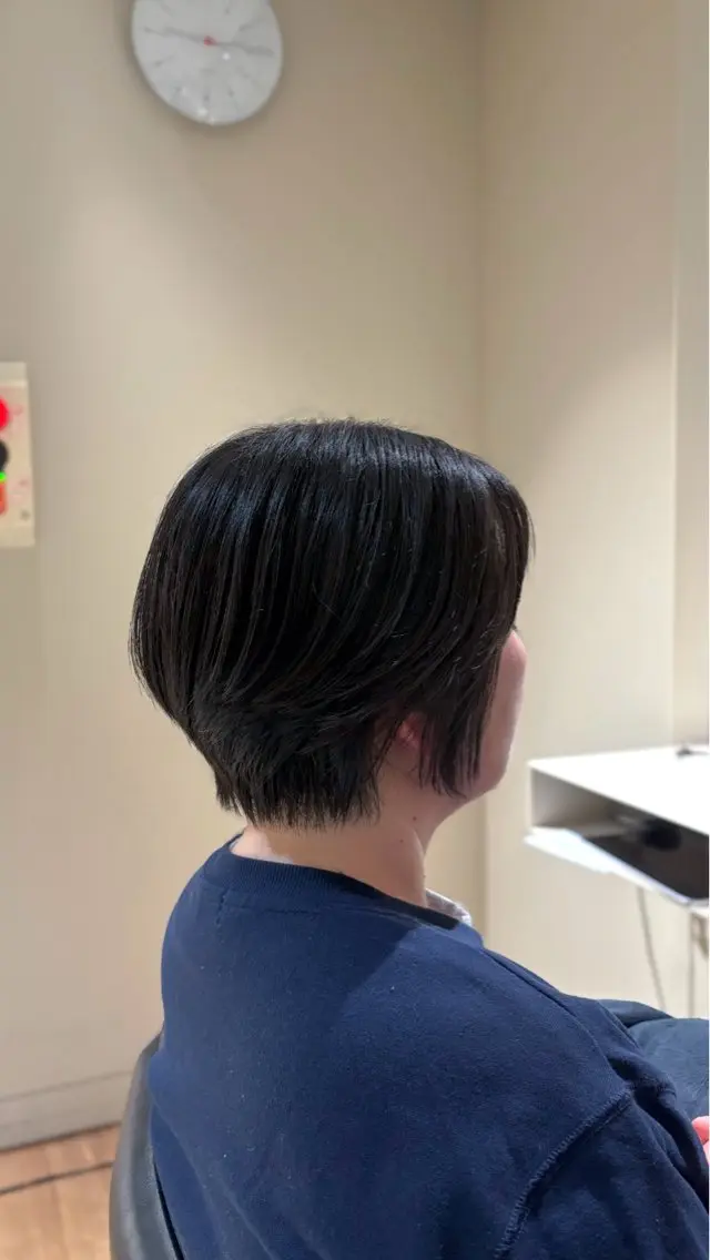 ショート ボブ 北尾 斗唯のヘアスタイル