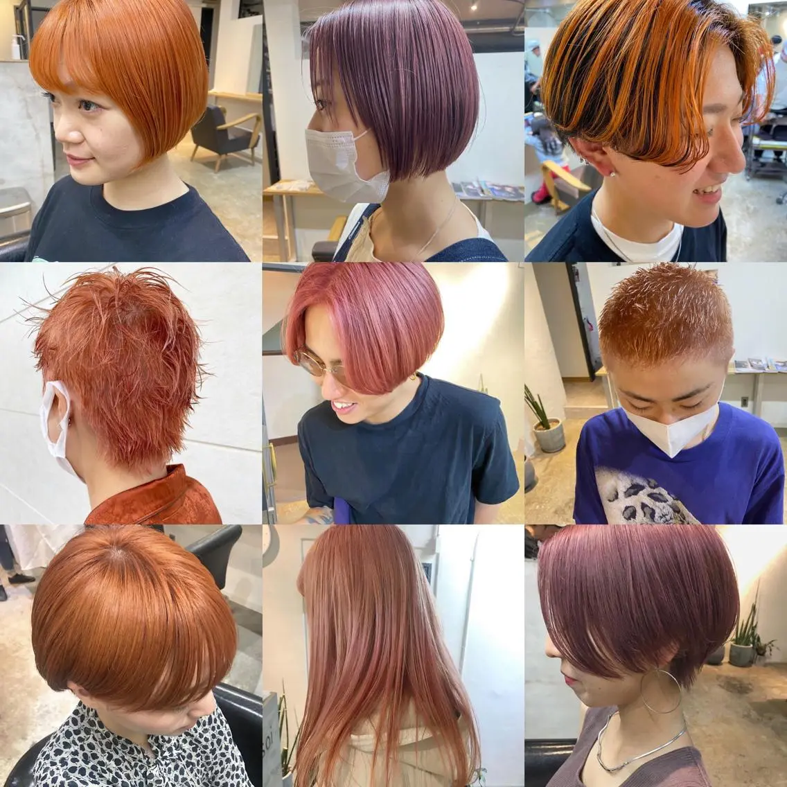 【ミニモ限定】ケアブリーチ＋カラー＋トリートメントの写真