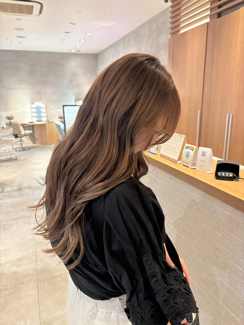 ロング レイヤー/髪質改善 🎀新谷ハルヒ🎀のヘアスタイル