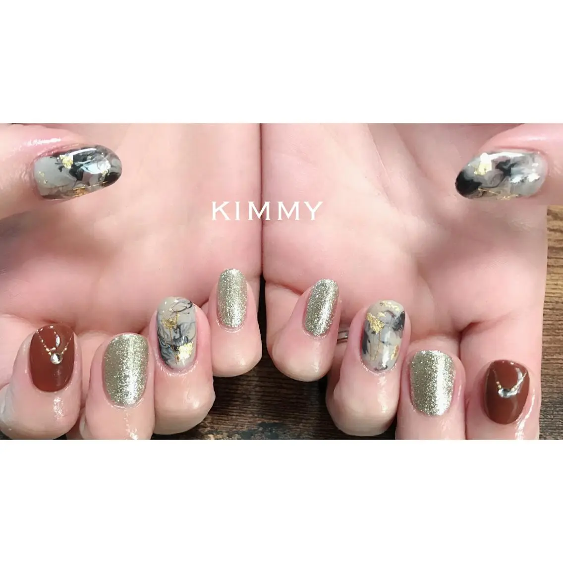 ネイル ハンドネイル kimmy nailsのネイルデザイン
