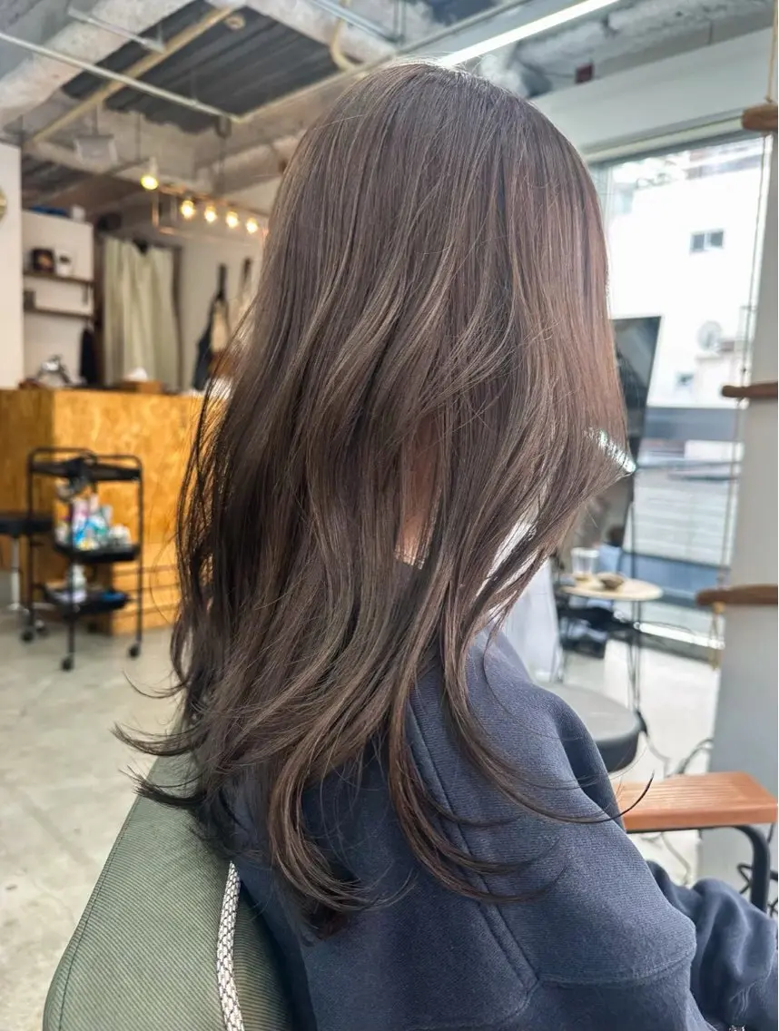 ロング カラー カット ヘアカラー MASATO 垢抜けヘアのヘアスタイル