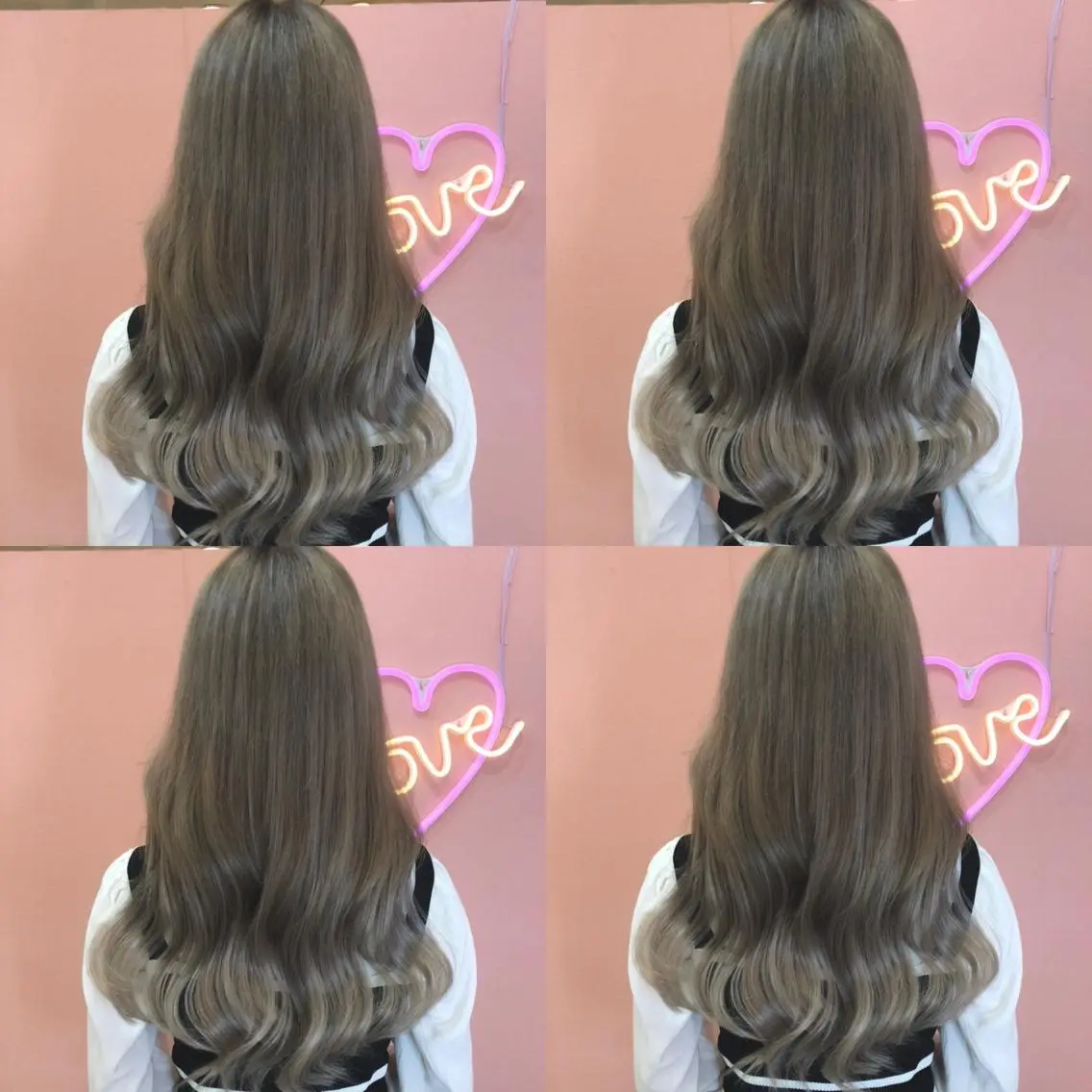 ロング カラー ベージュカラー ブリーチ 🌷MAYU 🌷のヘアスタイル