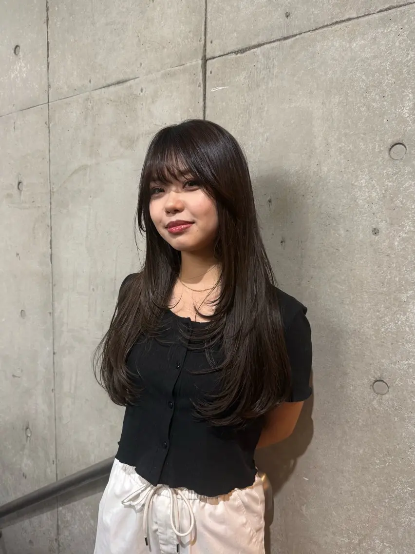 カラー 中村 美星のヘアスタイル