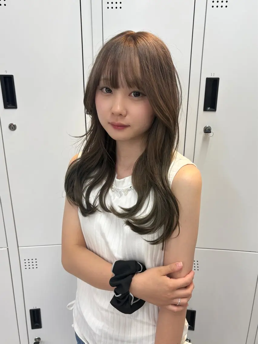 ロング カラー ヘアカラー ♱·༝ホノカ.⋆♱【 艶髪/透明感カラー】のヘアスタイル