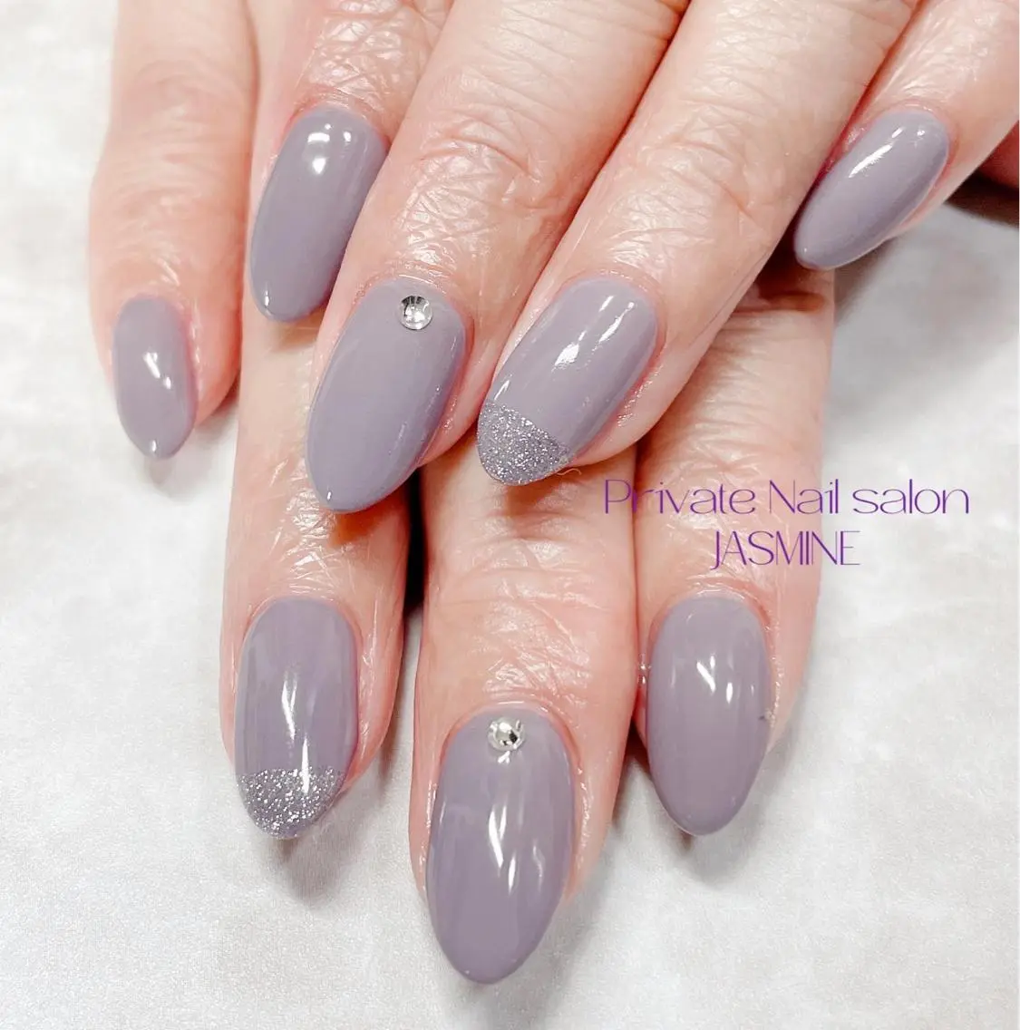 ネイル シンプルネイル ハンドネイル Nail salon JASMINEのネイルデザイン
