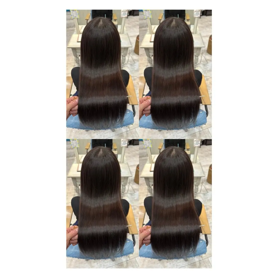 ロング カラー 透明感カラー 髪質改善 縮毛矯正 トリートメント カット ヘアカラー トリートメント 店長✨レイヤー✖️ 髪質改善✖️韓国ヘアのヘアスタイル