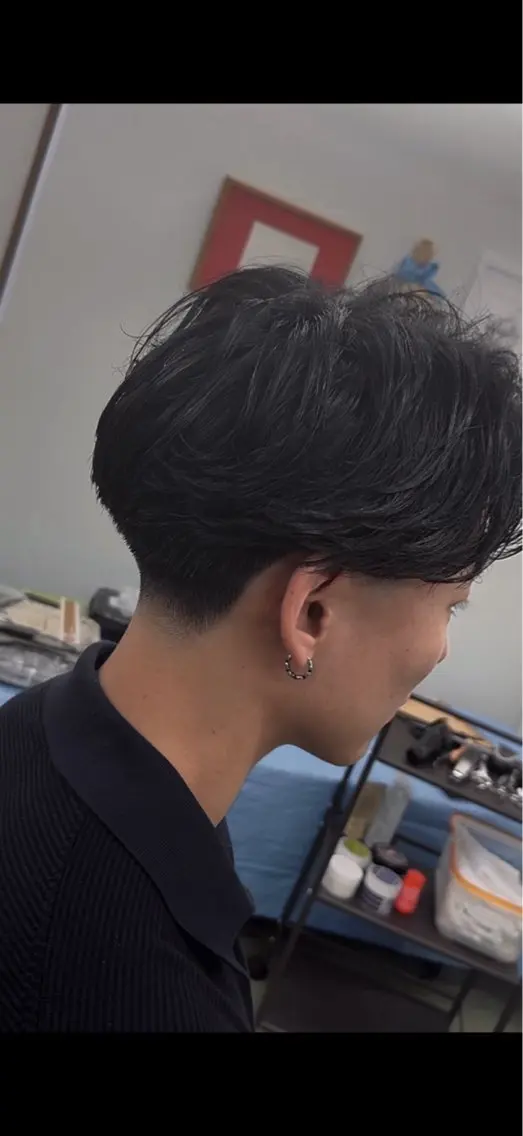 30歳まで限定!カット➕パーマ➕顔そり➕シャンプー➕セットの写真