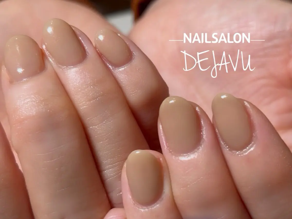 ネイル ワンカラーネイル ハンドネイル Nail salon Dejavu 🌿のネイルデザイン