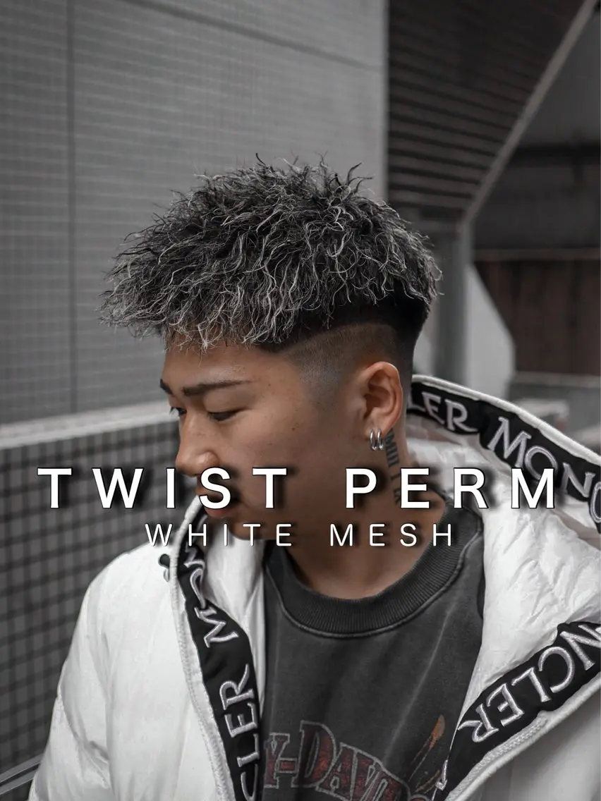 💈MEN'S💈【メンズカット+ツイストパーマ】の写真