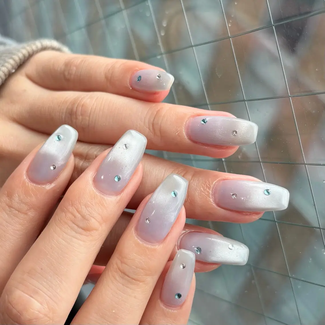 セミロング ハンドネイル Clala Ayumiのネイルデザイン
