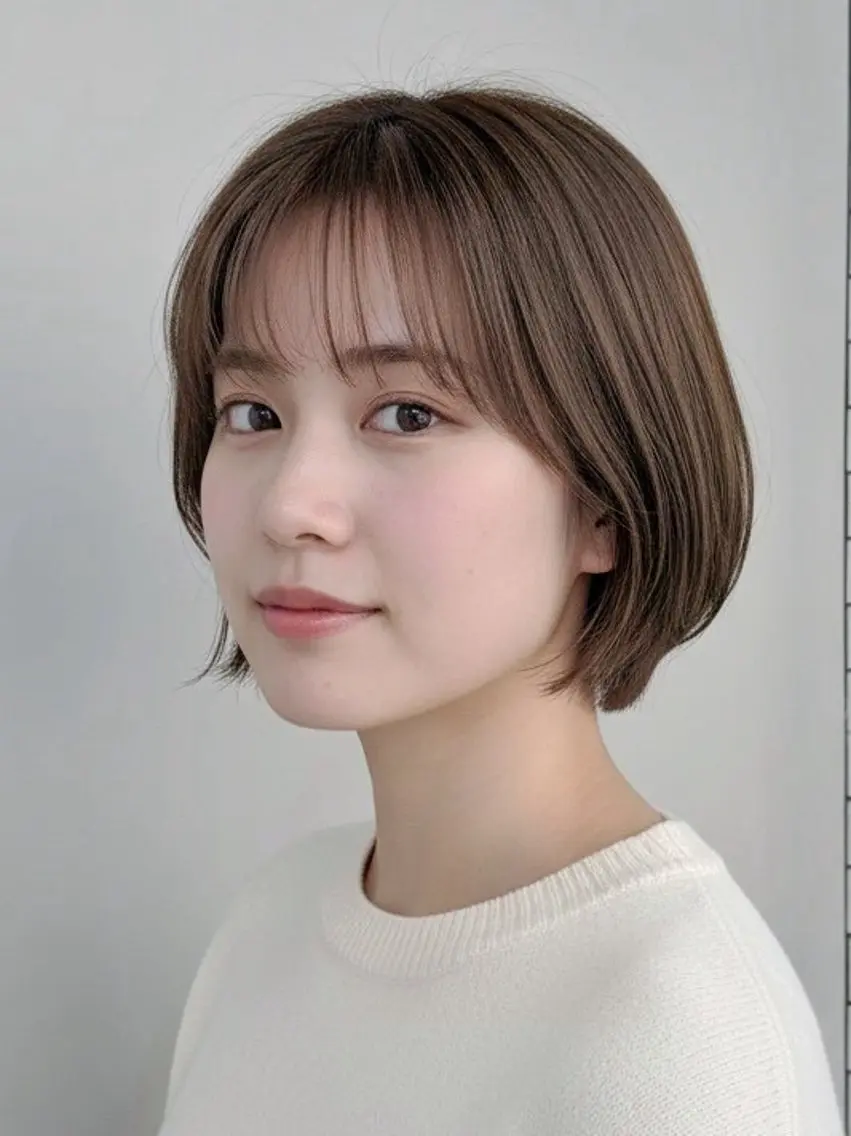 ショート パーマ・レイヤー 髪質改善・TANIのヘアスタイル