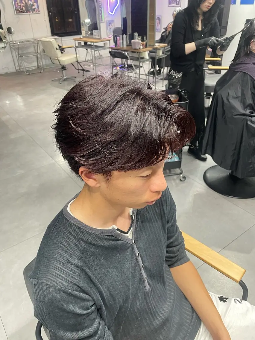 メンズ ヘアカラー 鈴木 啓太のヘアスタイル