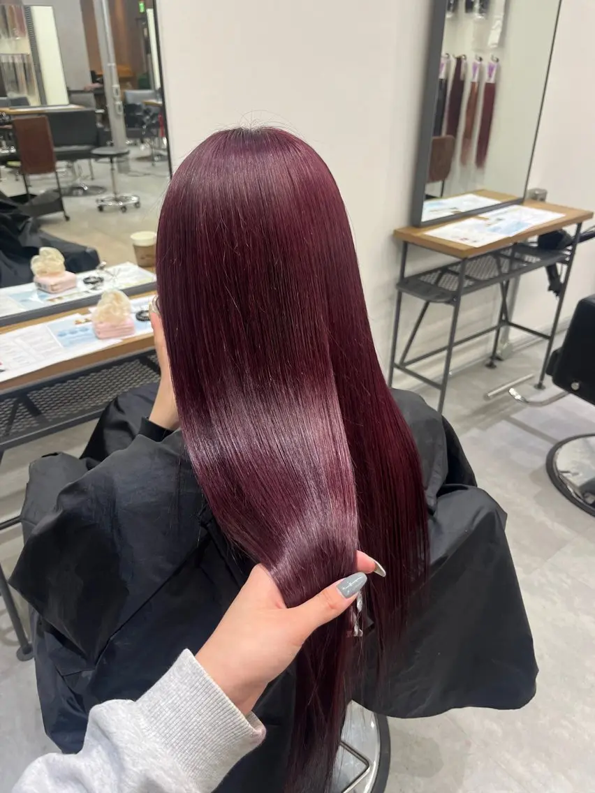 ロング カラー ヘアカラー トリートメント RIO🩶NEXT/ エクステ/ハイトーンのヘアスタイル