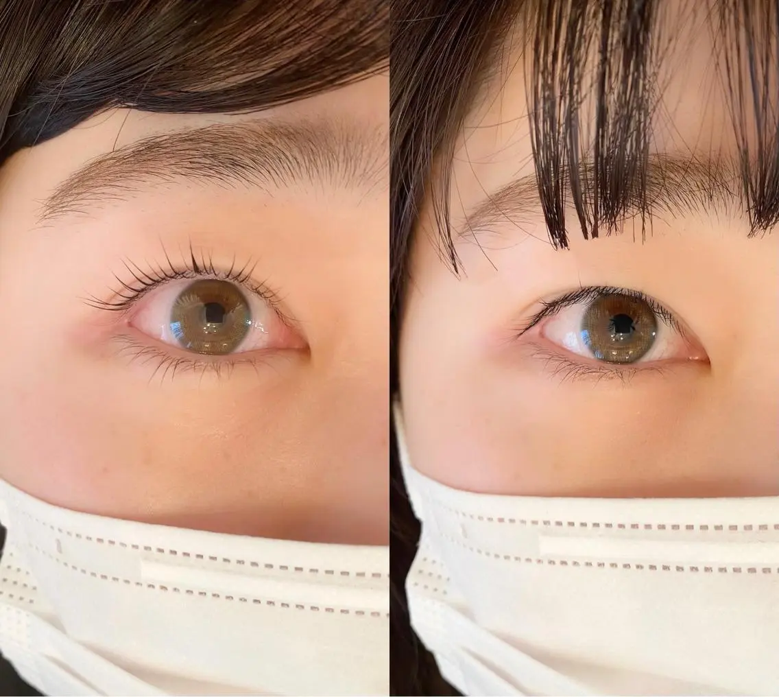 マツエク・マツパ パリジェンヌラッシュリフト eyelist .Sのマツエク・マツパデザイン