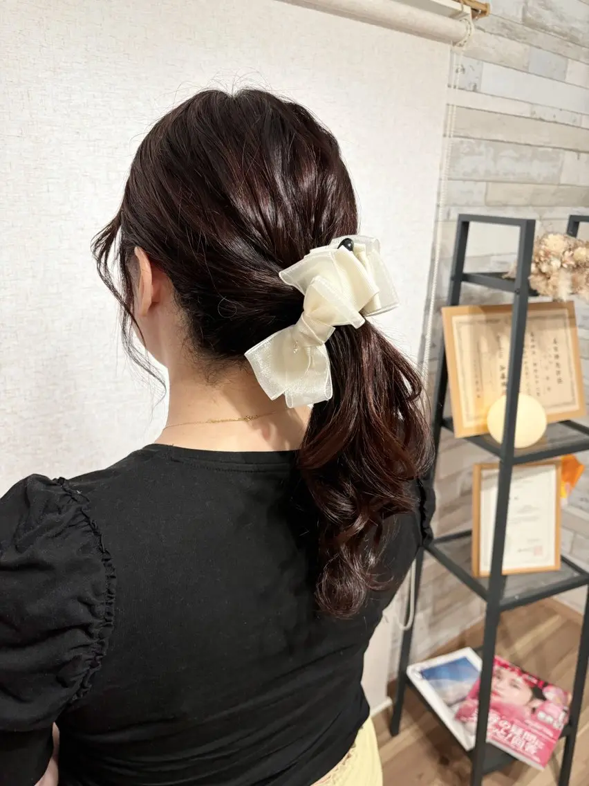 ヘアアレンジ ヘアセット hair salon【クラン】のヘアスタイル