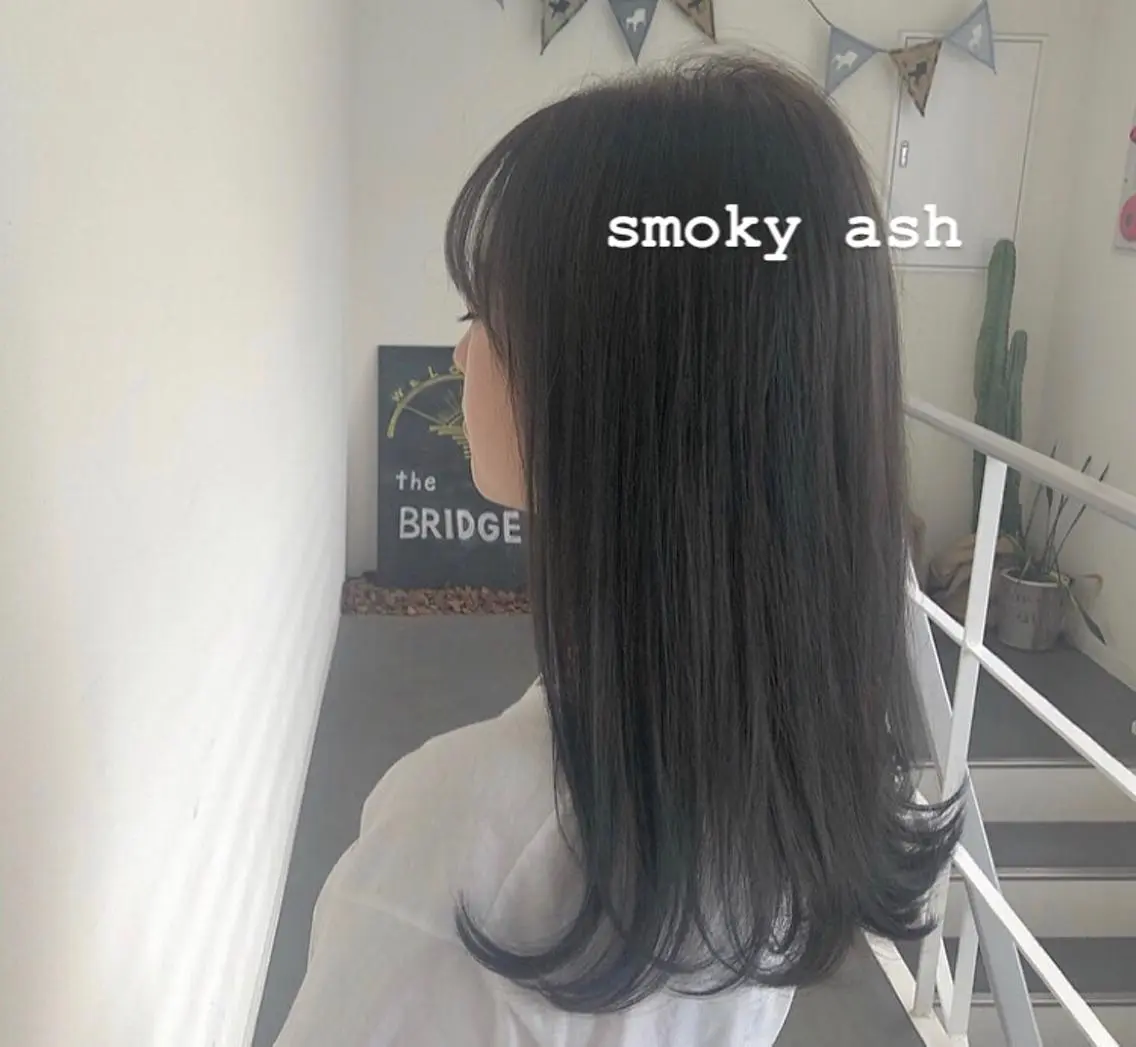 セミロング カラー GPIP 近藤沙樹のヘアスタイル