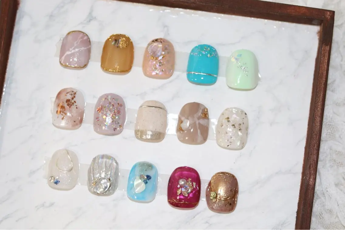 ネイル フットネイル nailsalon Puretéのネイルデザイン