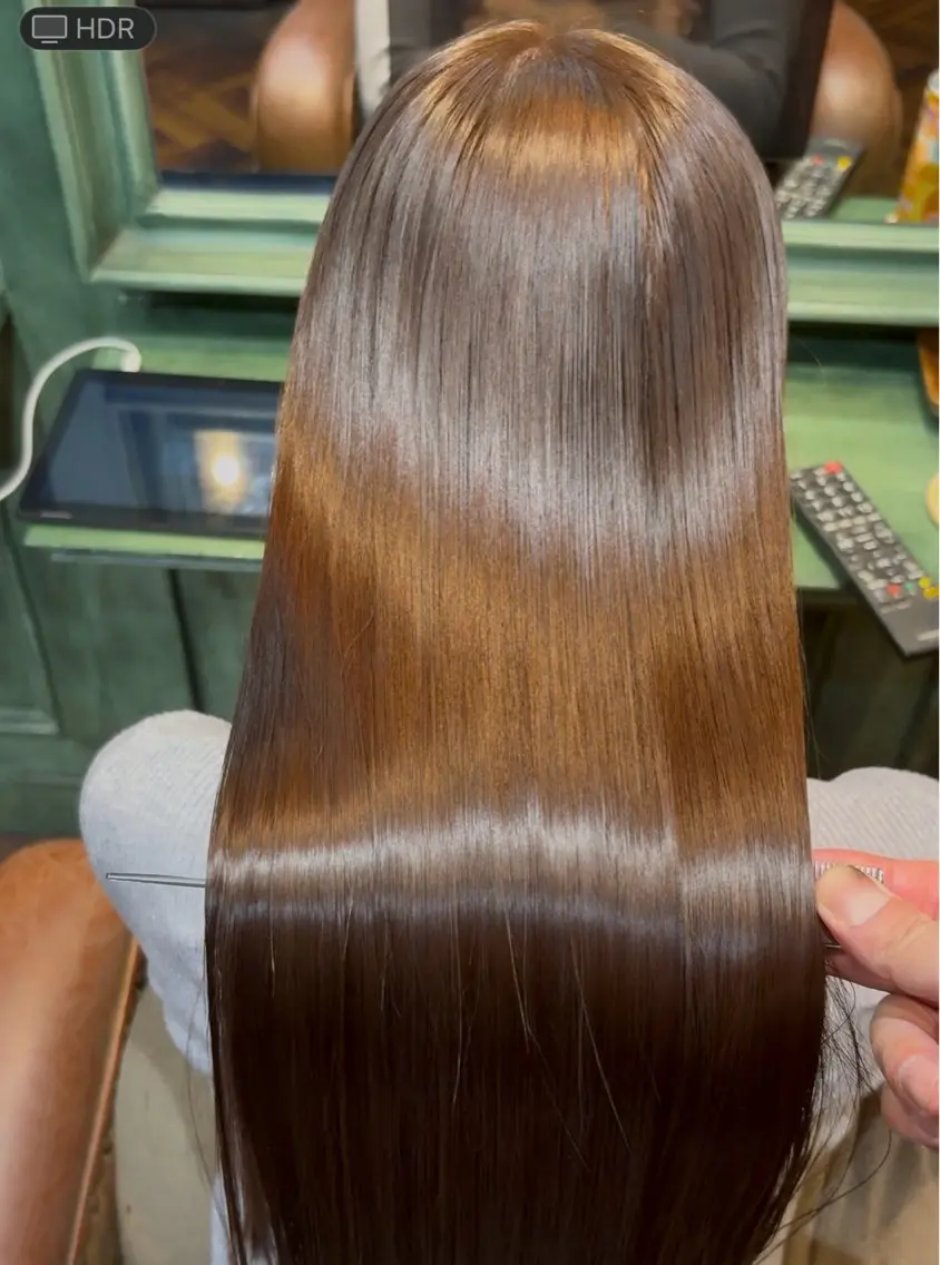 ロング 髪質改善 トリートメント カット トリートメント 新宿/髪質改善✨ 透明感カラー/須田のヘアスタイル