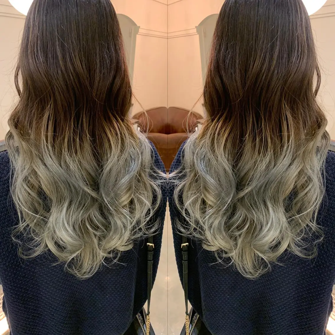 ロング カラー 伊藤 裕貴のヘアスタイル
