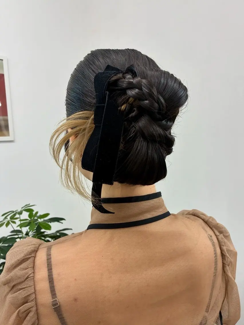 ロング ヘアアレンジ ヘアセット ENV船橋 櫻井ちののヘアスタイル