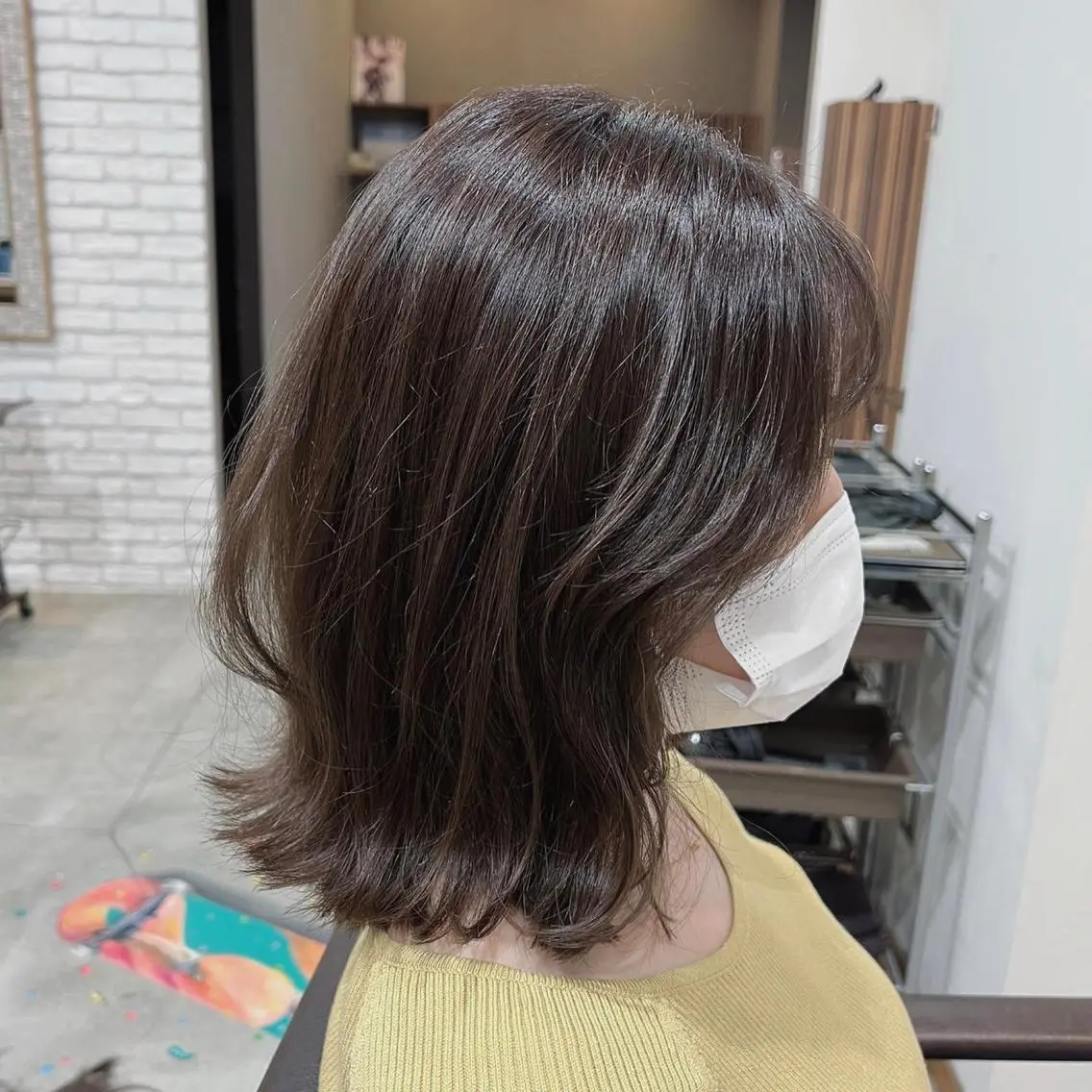 ミディアム カラー ヘアアレンジ キッズ バレイヤージュ ブリーチ ケアブリーチ 透明感カラー デザインカラー カット ヘアカラー トリートメント 五反田 美容院☆張 明星☆韓国ヘアのヘアスタイル