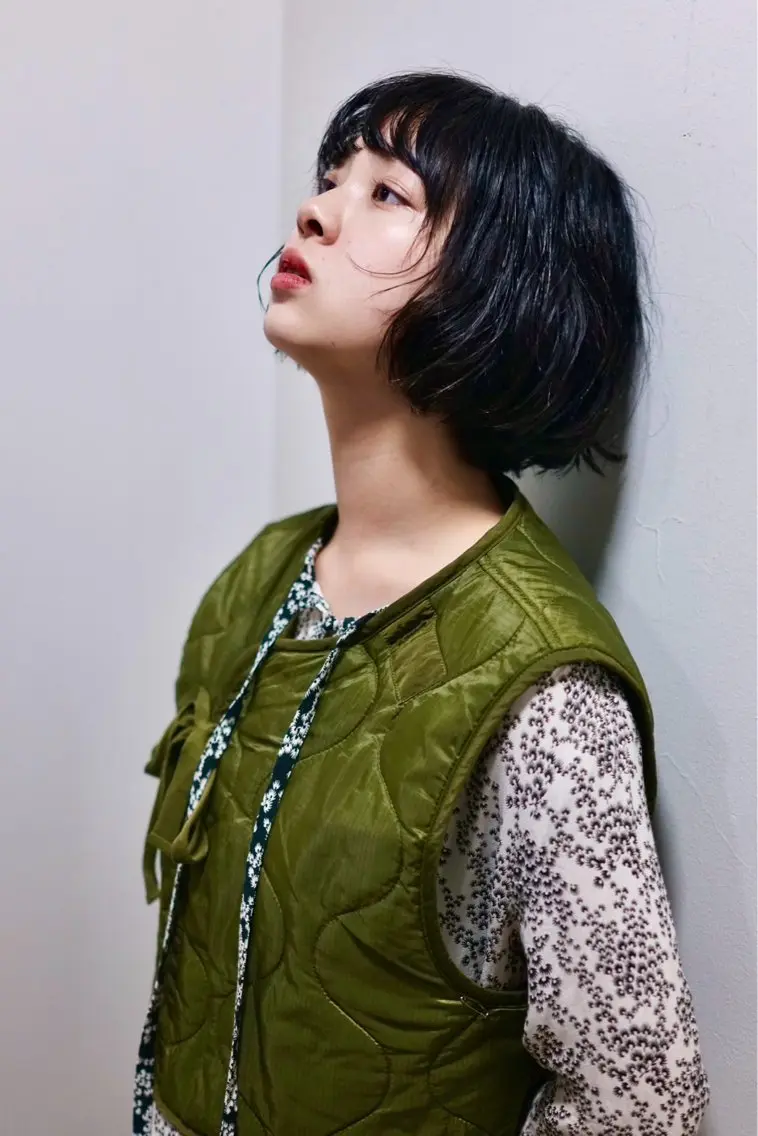 ショート パーマ 丹羽 叶花のヘアスタイル