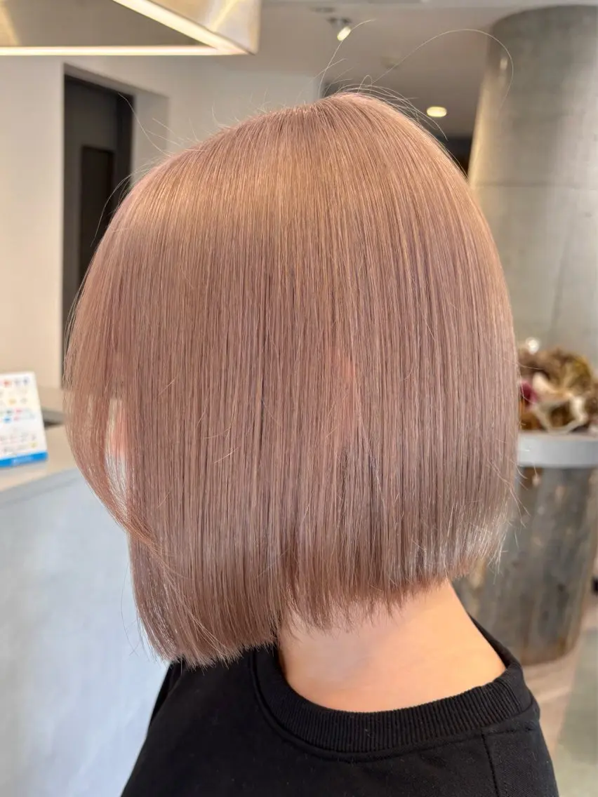 ショート ヘアカラー ケアブリーチ🌟 ♢WATARU♢のヘアスタイル