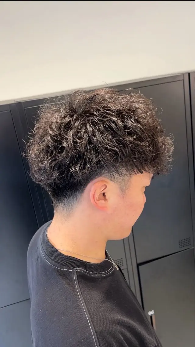 パーマ メンズ カット ヘアカラー ciateメンズ特化 HIROMUのヘアスタイル