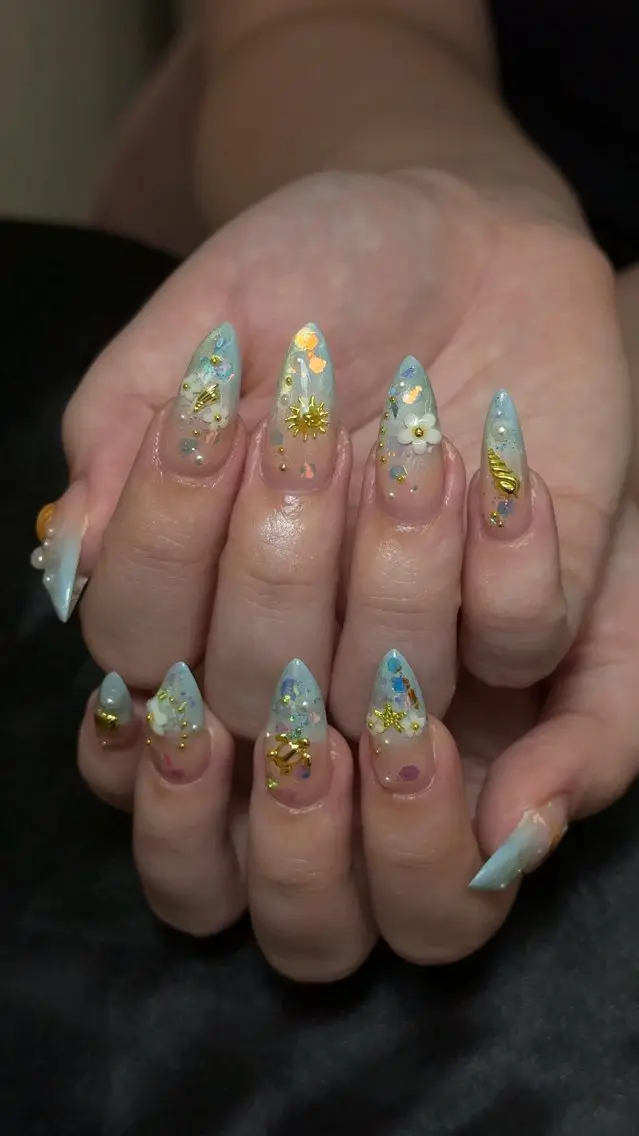 ネイル 持ち込み ワンホンネイル ハンドネイル AKIKO NAILのネイルデザイン
