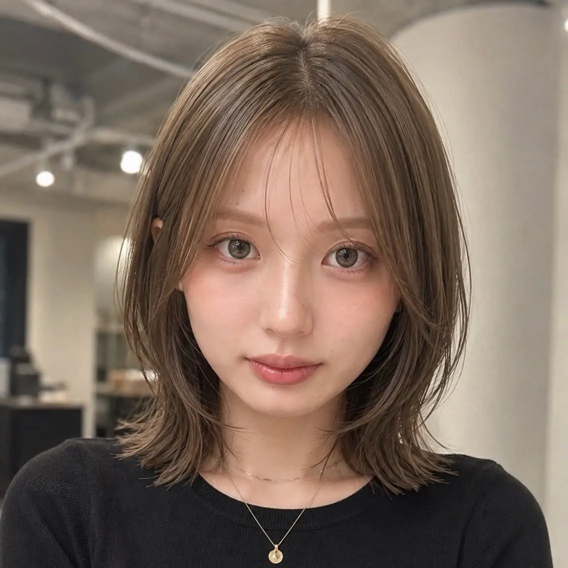 ロング カラー ヘアカラー はるな/透明感カラー /暖色カラーのヘアスタイル