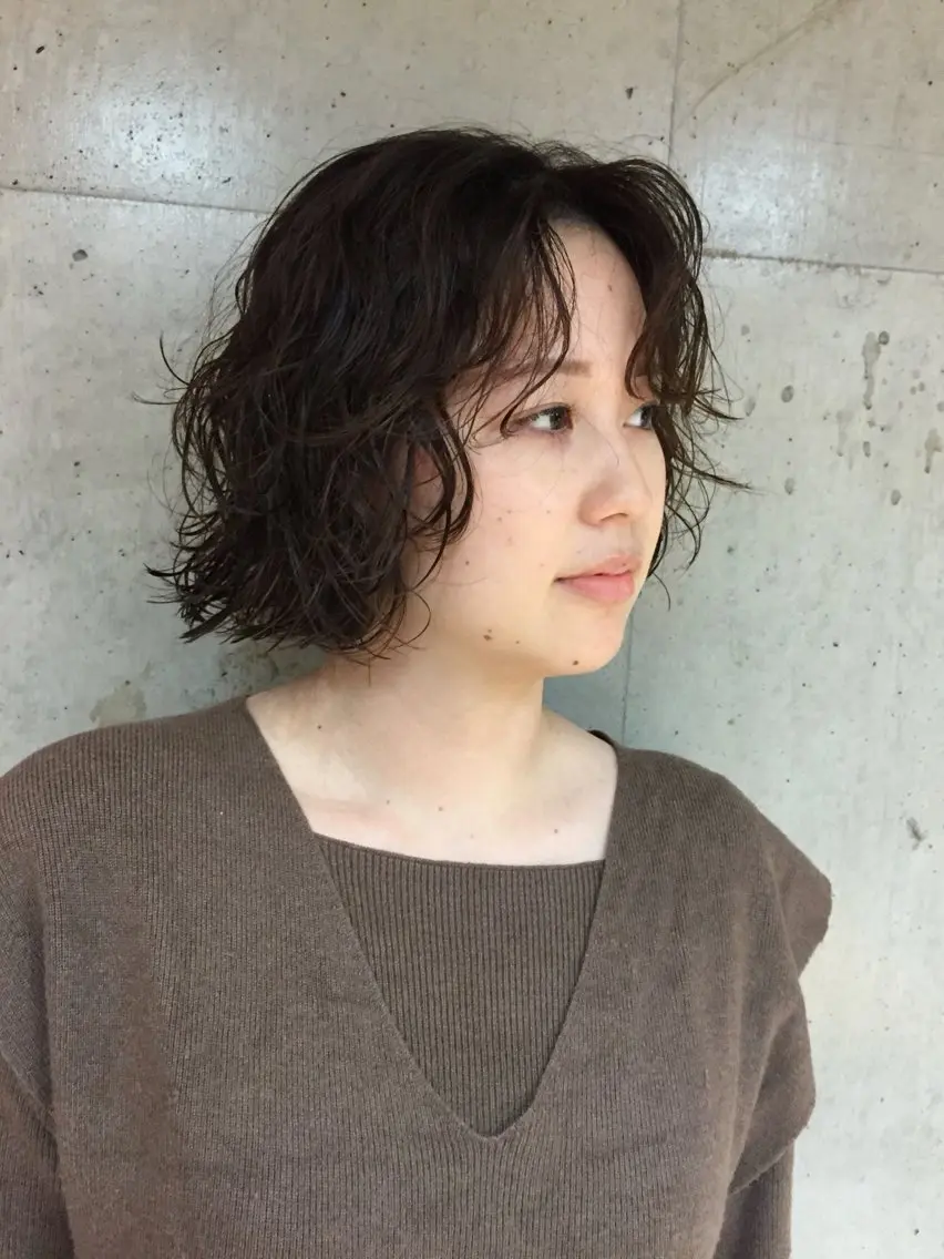 ショート パーマ baLon.fem/ 澤田 奈々子のヘアスタイル