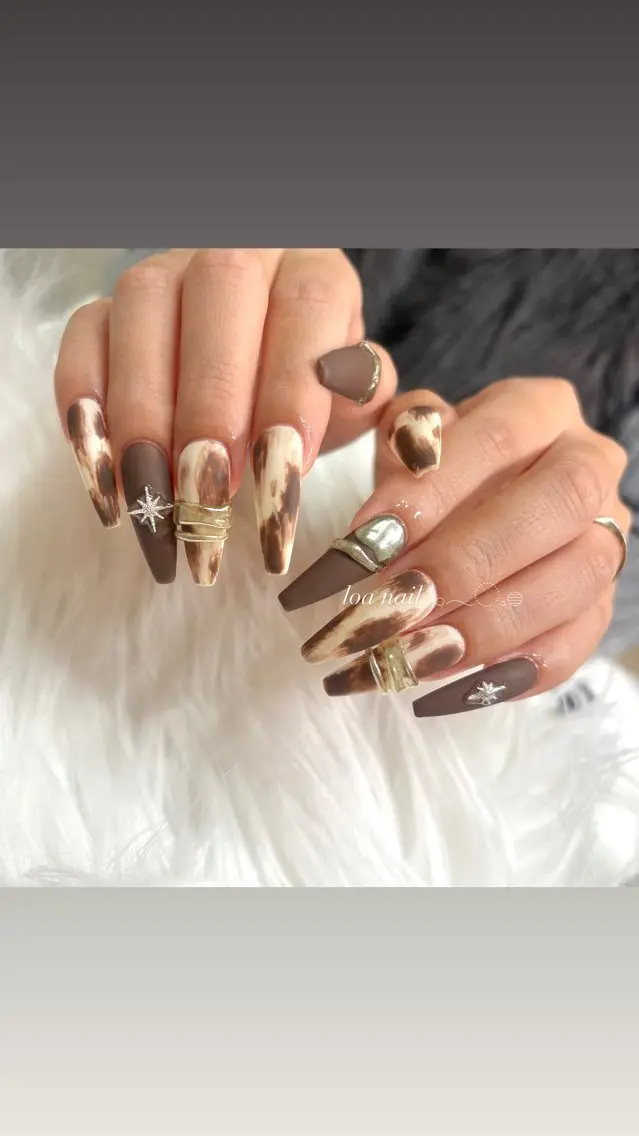 ネイル 長さ出し ハンドネイル loa nailのネイルデザイン