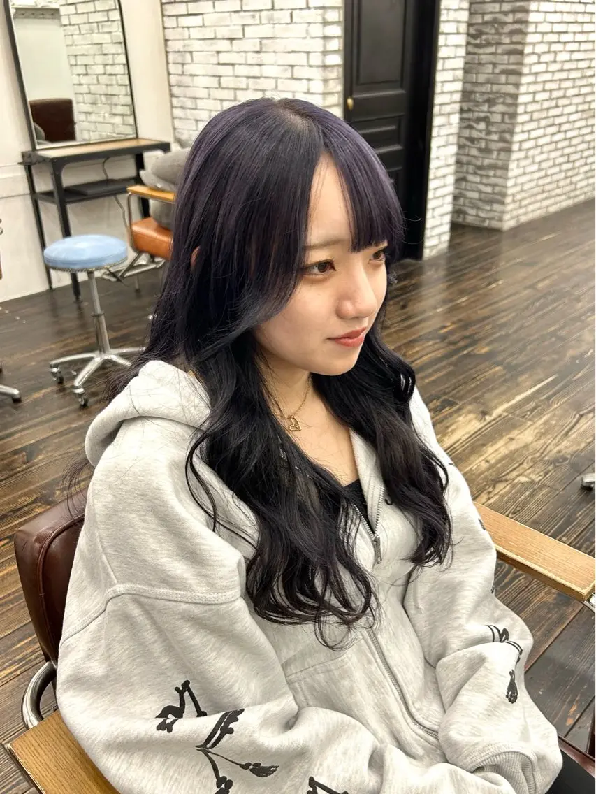 ロング カラー レイヤー ハイトーン 暖色⭐︎KANAKOのヘアスタイル