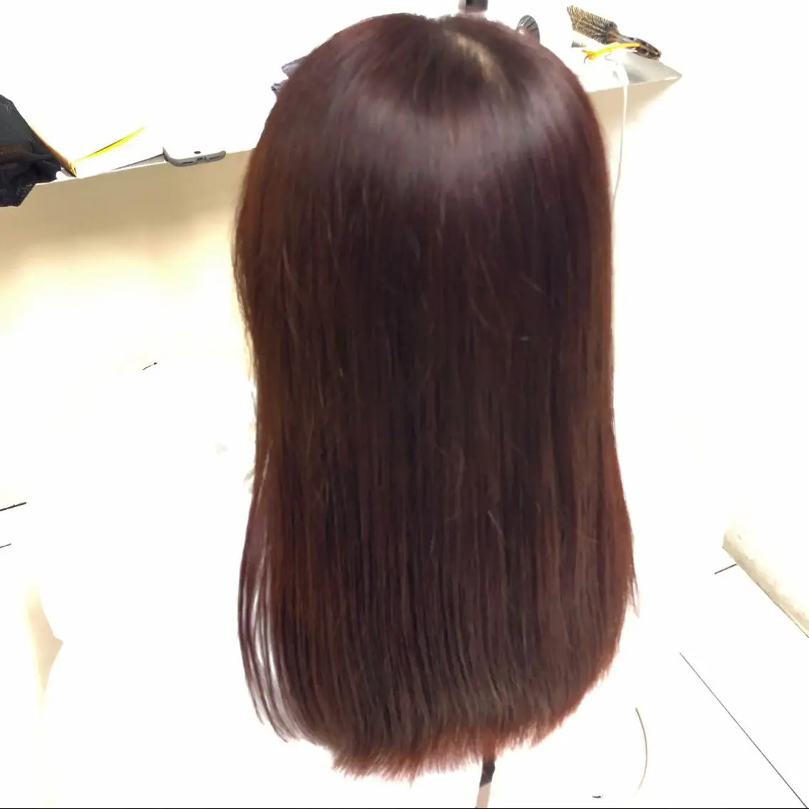 セミロング カラー 髪質改善・白髪ぼかし /お悩み対応カラーのヘアスタイル