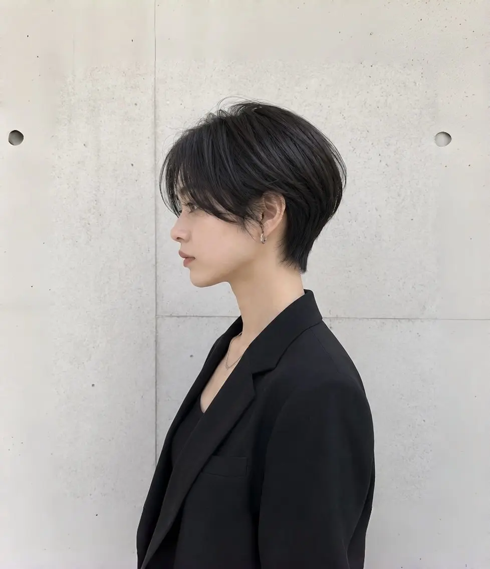 ショート ショートボブ ハンサムショート ボブ ショートヘア 《期間限定無料》 くびれショート✂️のヘアスタイル
