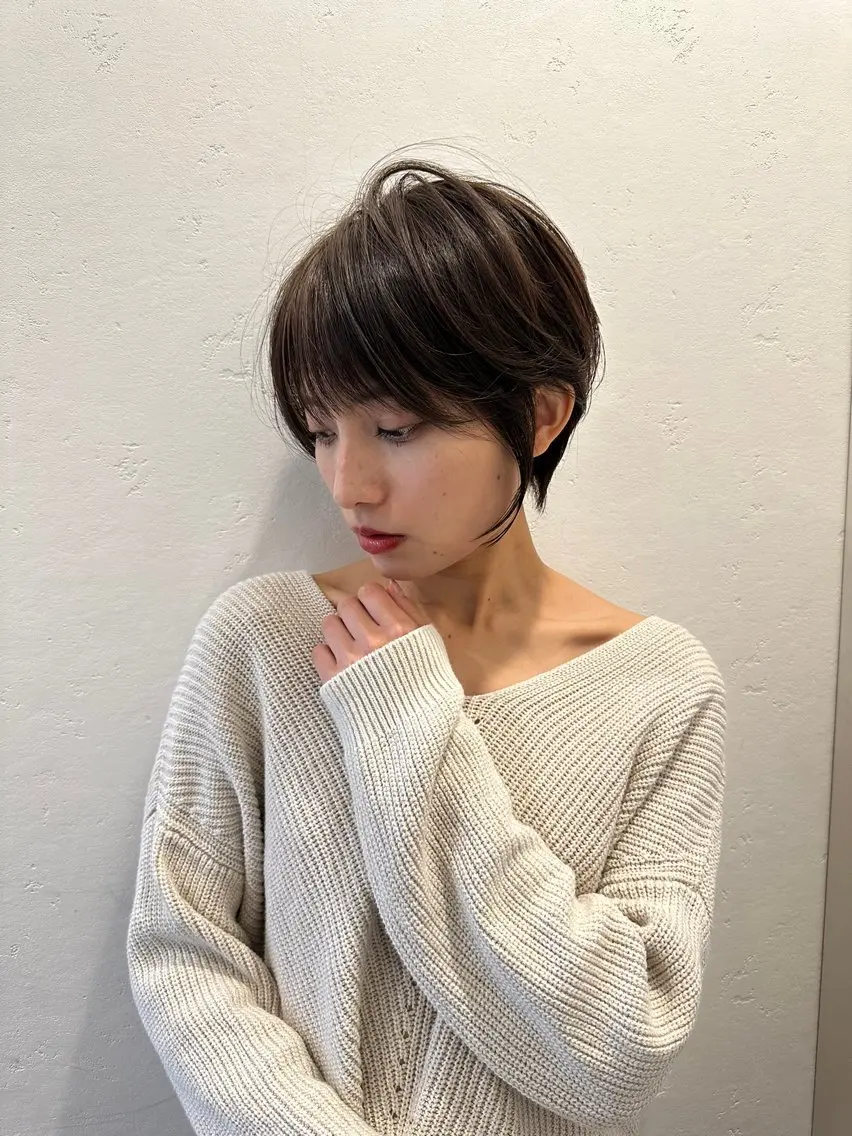 ショート ショートヘア カット ヘアカラー トリートメント ヘッドスパ 縮毛矯正/レイヤー taiga🐯のヘアスタイル