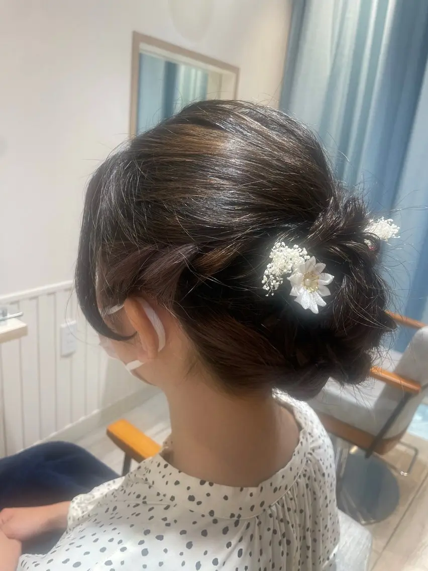 ヘアアレンジ 大川 夏実のヘアスタイル