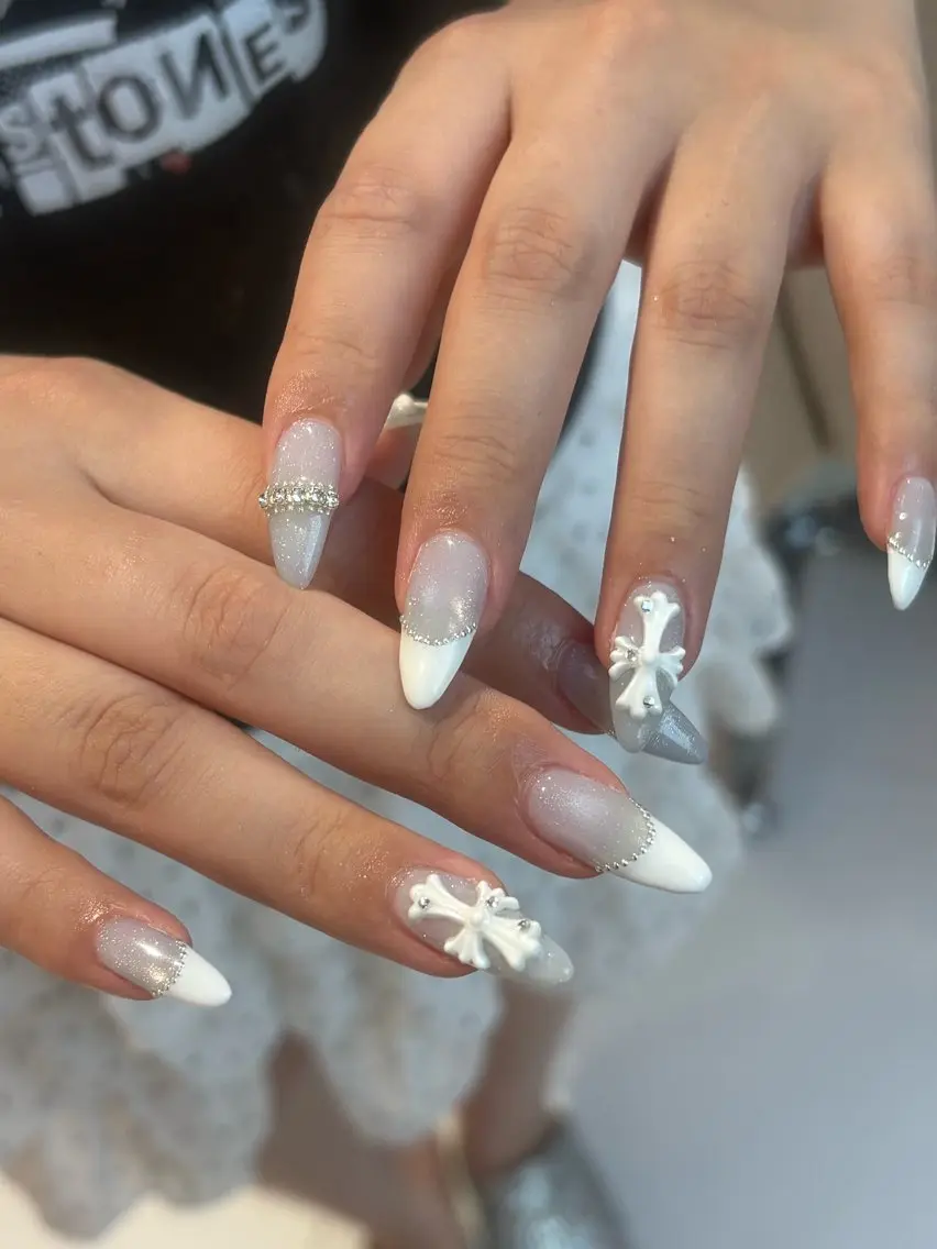 ネイル ハンドネイル CLALA Tokiho 🖤:のネイルデザイン