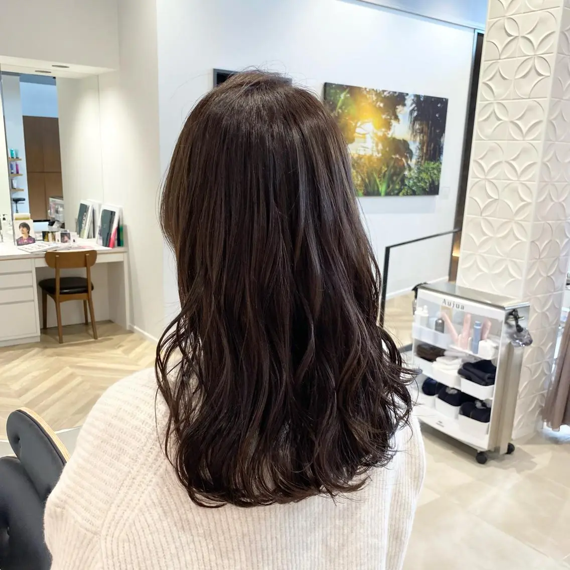 ロング 山根 賢樹のヘアスタイル