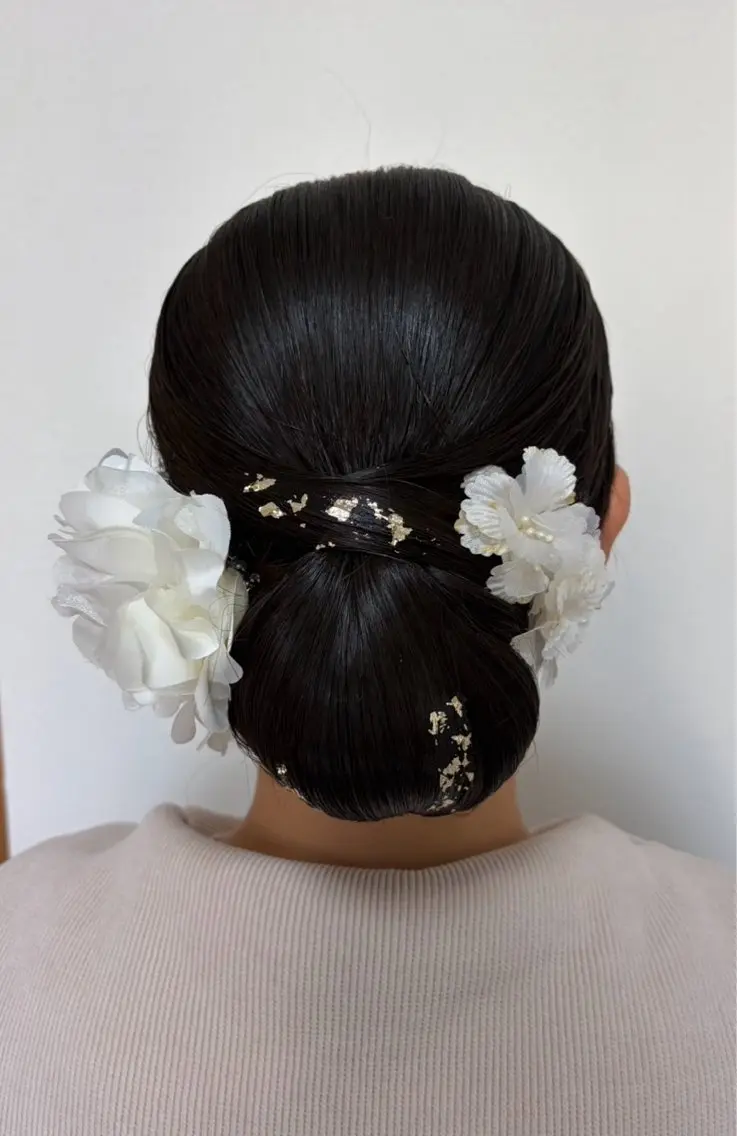 ヘアアレンジの写真