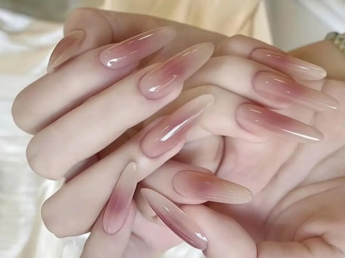 ネイル メンズ メンズ韓国風 オーロラネイル チークネイル 長さ出し フットネイル 【スカルプ専門店】 Naomi nailのネイルデザイン