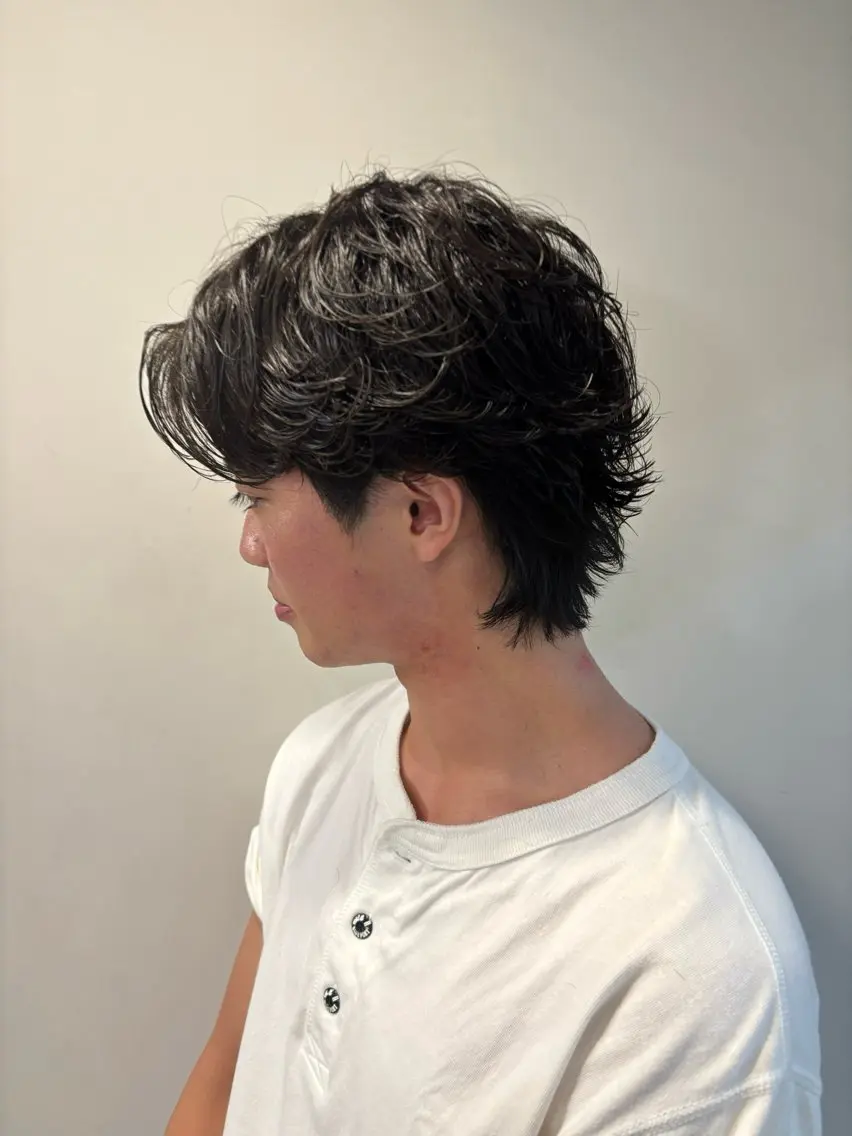 パーマ メンズ メンズパーマ ニュアンスパーマ 井川 優衣のヘアスタイル