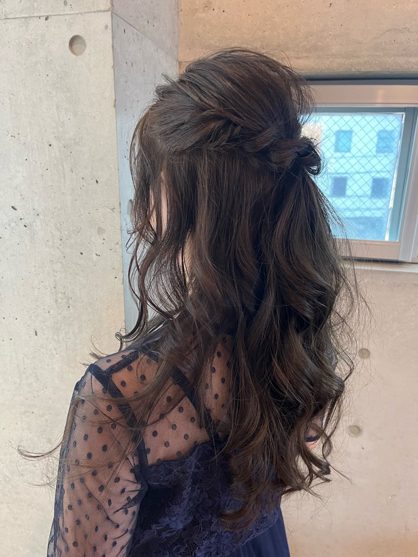 ヘアアレンジ .. monpaのヘアスタイル