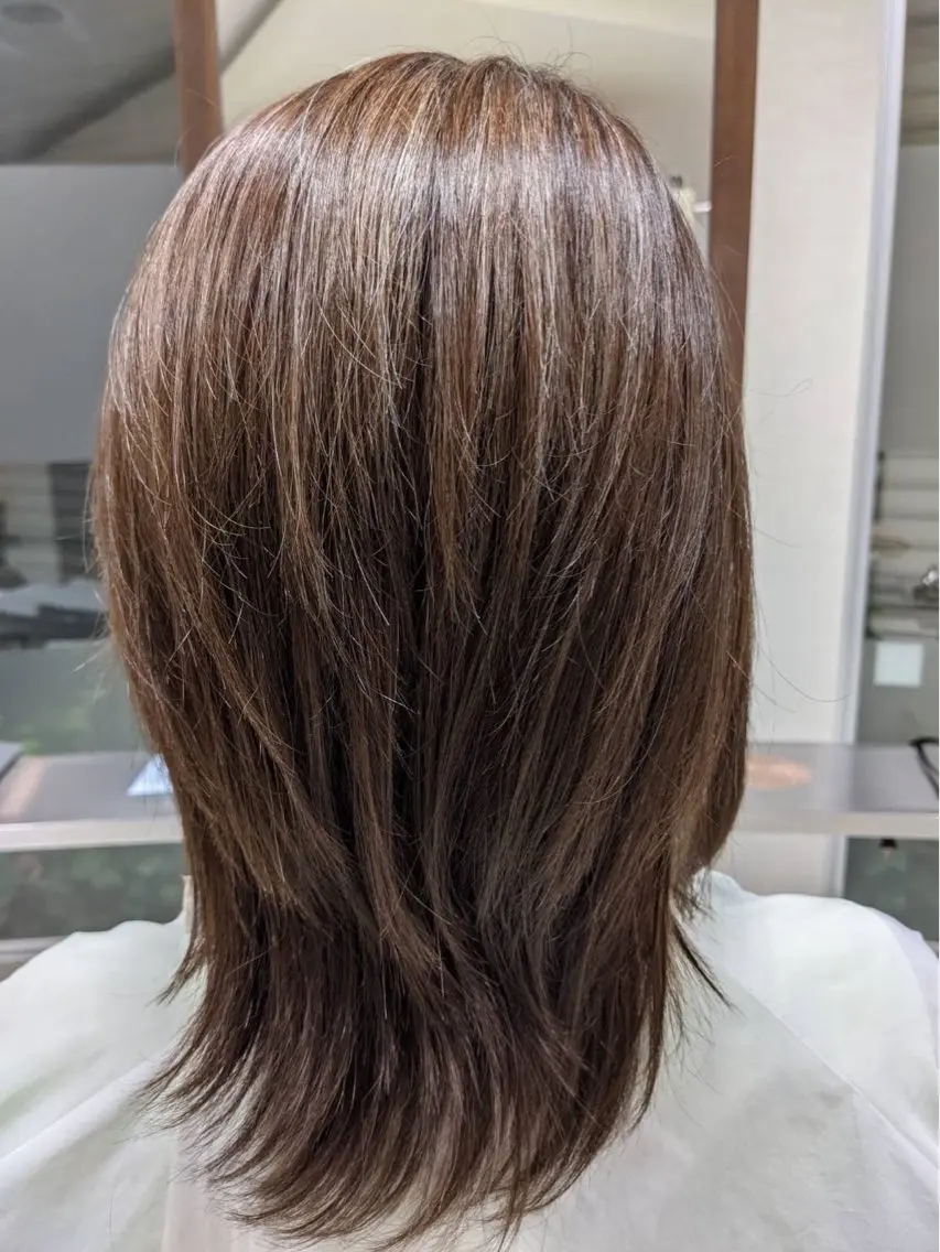 カラー 水野 史麻のヘアスタイル