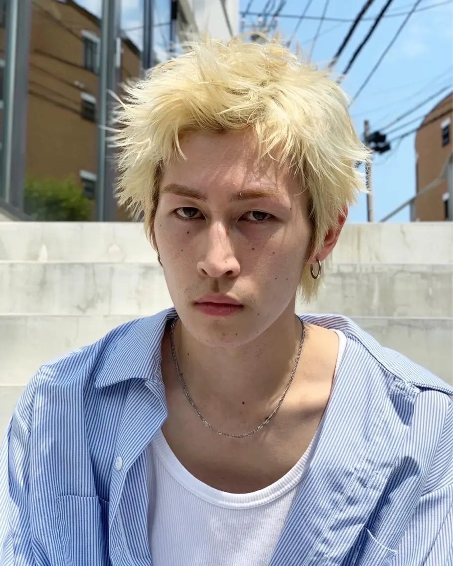 メンズ スパイキーショート カット 岡山メンズヘア特化 テラのヘアスタイル