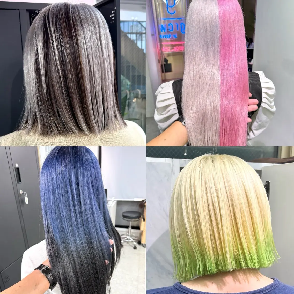 🎨デザイン特化🎨ハイブリーチ+カラー+トリートメントの写真