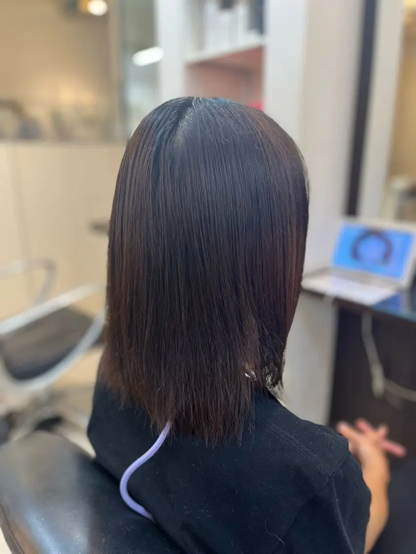 ミディアム カット 🍒 SANA🍒のヘアスタイル