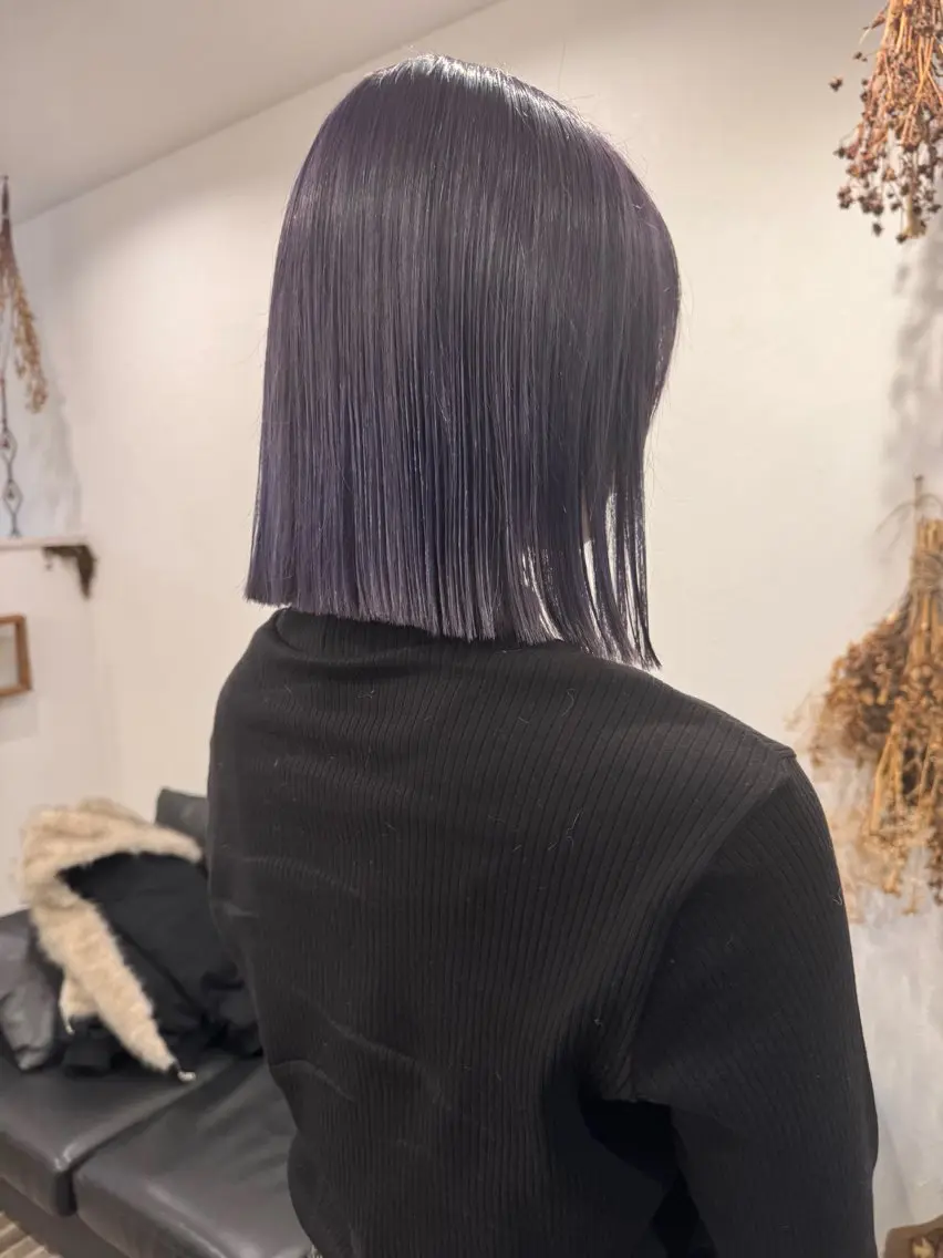 ミディアム カラー ラベンダーカラー ヘアカラー m ā l o.🌷 サカモトマイコのヘアスタイル