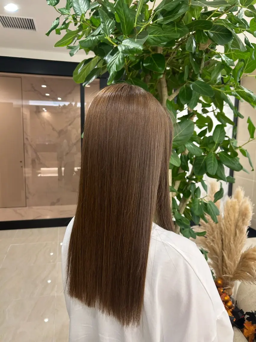 ロング 山澄 南奈のヘアスタイル