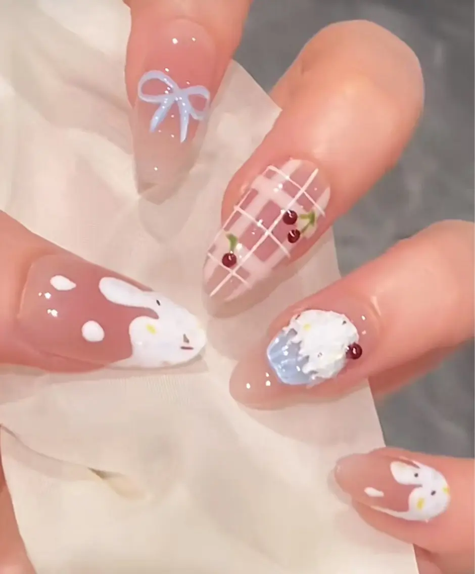 ネイル 💅パッマ ネイル AOIのマツエク・マツパデザイン